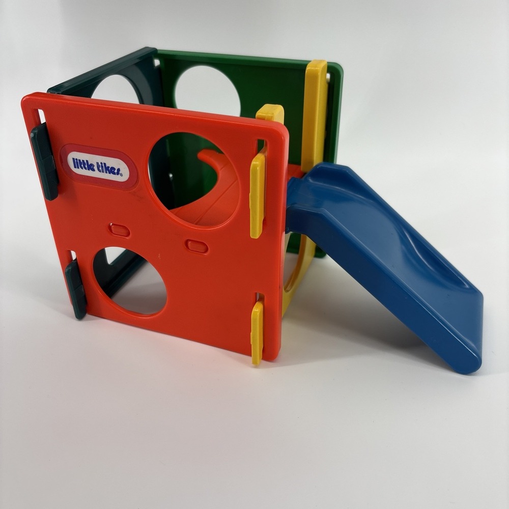 Little Tikes‎ Dollhouse Furniture JUNGLE GYM PLAYGROUND w/Slide USA Seller